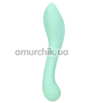 Фалоімітатор So Divine Discreet Silicone G-spot Dildo, бірюзовий - Фото №1