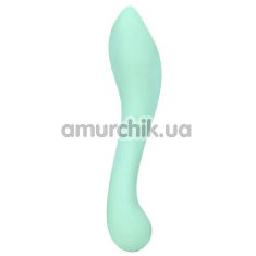 Фалоімітатор So Divine Discreet Silicone G-spot Dildo, бірюзовий - Фото №1
