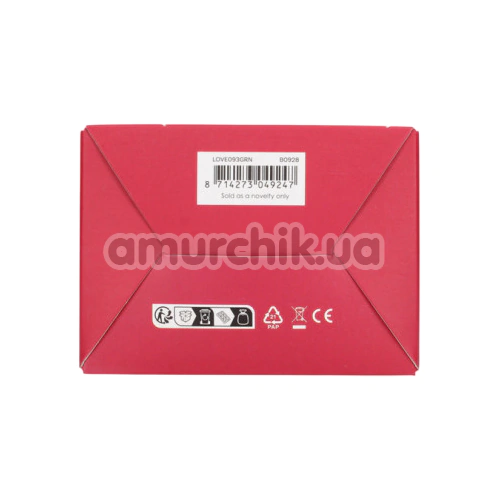 Вибратор с ротацией Loveline Ultra Soft Silicone Rotating Rabbit Vibrator, салатовый