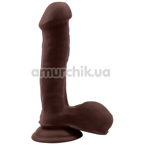 Фаллоимитатор T-skin ReaL Topless Lover, коричневый - Фото №1