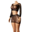 Комплект JSY Sexy Lingerie WW7251, черный: топ + юбка - Фото №4