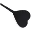 Стек Liebe Seele Victorian Garden Lace and Vegan Leather Riding Crop with Heart Shape Tip,  червоно-чорний - Фото №3