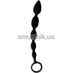 Анальная цепочка Loveshop Anal Beads, черная - Фото №1