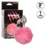 Анальна пробка з рожевим хвостиком Running Wild Pink Bunny Tail, срібна - Фото №6