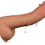 Фаллоимитатор Sliding-Skin Dual Layer Dong 9, телесный - Фото №11