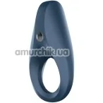 Виброкольцо Satisfyer Rocket Ring, синее - Фото №1