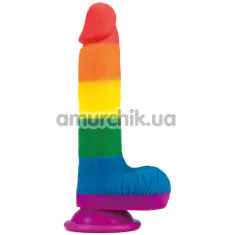 Фалоімітатор LoveToy Prider 7.5, мультикольоровий - Фото №1