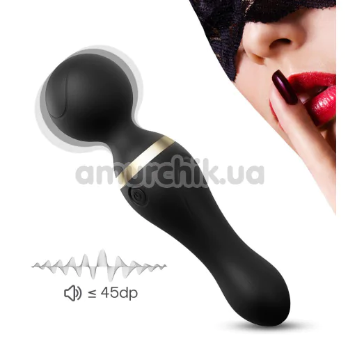 Универсальный вибромассажер Freeza Magic Wand Massager, черный