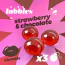 Шарики для массажа Crushious Lubbies Strawberry & Chocolate - клубника и шоколад, 3 х 3 г - Фото №5