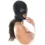 Маска Fetish Fantasy Series Spandex 3 Hole Hood, чорна - Фото №1