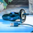 Анальна пробка с вібрацією Adam & Eve Rear Rocker Vibrating Glass Anal Plug, чорна - Фото №14