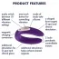 Вібратор Satisfyer Double Plus, фіолетовий - Фото №12