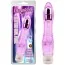 Вибратор Crystal Jelly Glitters Dual Probe, фиолетовый - Фото №4