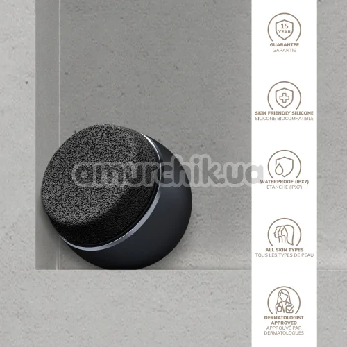 Шліфувальна пилка для стоп Geske Pumice Stone Callus Remover 7 in 1, чорна