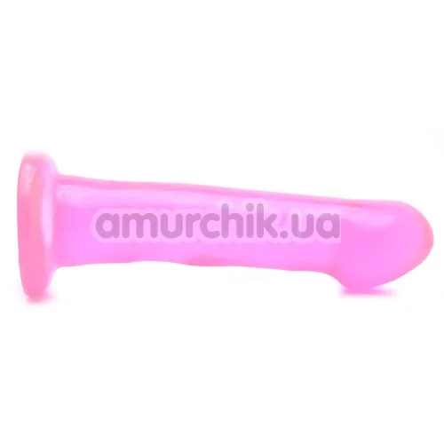 Фаллоимитатор Basix Rubber Works 6.5 Dong, розовый