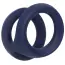 Ерекційне кільце для члена Viceroy Dual Ring, синє - Фото №9