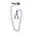 Зажимы для сосков Boss Series Fetish Exclusive Nipple Clamps No.7, серебряные - Фото №3