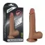 Фаллоимитатор Dual-Layered Silicone Nature Cock LV4005, телесный - Фото №9