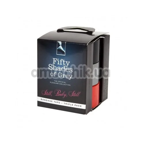 Набір з 3 бондажних стрічок Fifty Shades of Grey Still Baby Still Bondage Tape Triple Pack