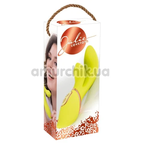 Вібратор Julie Lovetoys, салатовий