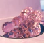 Фаллоимитатор Glaze Glass Rosebud Beaded Dildo 8, розовый - Фото №7