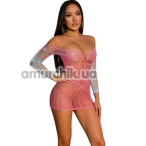 Платье Star Night Sunset Mini Dress, розово-голубое - Фото №1