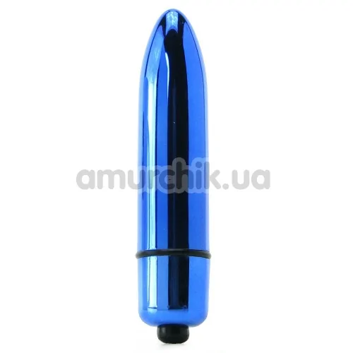 Кліторальний вібратор Eve After Dark Vibrating Bullet, синій - Фото №1