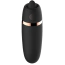 Клиторальный вибратор Rosy Gold Nouveau Vibrating & Licking Dual Stimulator, черный - Фото №4