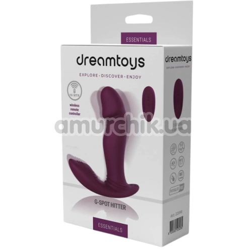 Вибратор для клитора и точки G Essentials G-Spot Hitter, фиолетовый