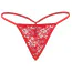 Трусики-стринги Star Night Net Bikini Panties, красные - Фото №5