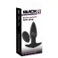 Анальная пробка с вибрацией Black Velvets Remote Controlled Butt Plug, черная - Фото №10