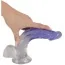 Фалоімітатор Crystal Clear Curved Dildo - Фото №6