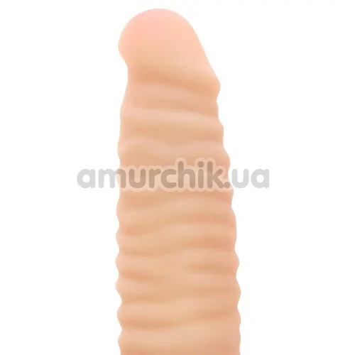 Вибратор Real Feel Lifelike Toys No.13, телесный