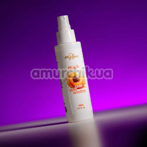 Лубрикант MyLove Taste-Slide Sensitive Peach - персик, 100 мл