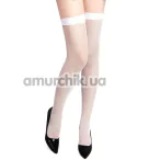 Панчохи Star Night Stockings Small Mesh, білі - Фото №1