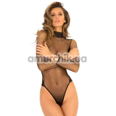 Боді High Demand Fishnet Bodysuit, чорне - Фото №1
