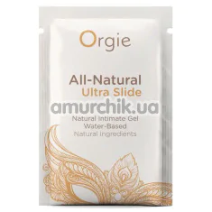 Лубрикант Orgie All-Natural Ultra Slide, 2 мл - Фото №1