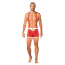 Костюм Санты Obsessive Mr Claus Set, красный: трусы с подтяжками + шапка - Фото №1