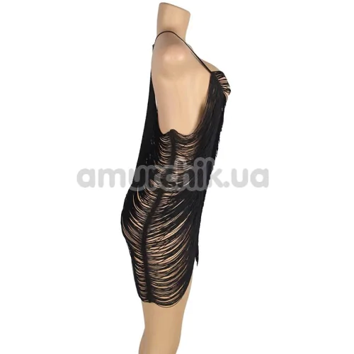 Комплект Star Night Marilyn Set, чорний: сукня + трусики-стрінги