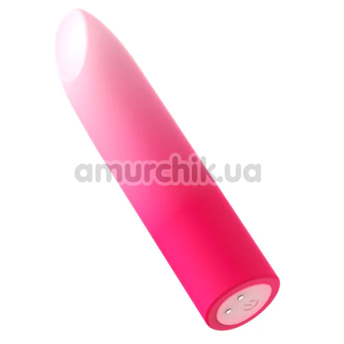 Клиторальный вибратор Party Color Toys Lippy, розово-белый