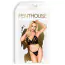Комплект Penthouse Lingerie Double Spice черный: бюстгальтер + трусики-стринги - Фото №3