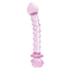 Фаллоимитатор Glaze Glass Rosebud Spiral G-Spot Dildo 9, розовый - Фото №2