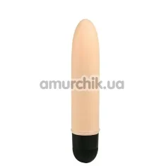 Классический вибратор Naturе Skin Mini Vibe - Фото №1