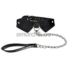 Ошейник Ouch! Exclusive Collar With Leash, черный - Фото №1