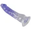 Фаллоимитатор Crystal Clear Dildo 22.5 см - Фото №5