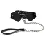 Нашийник Ouch! Exclusive Collar With Leash, чорний - Фото №1