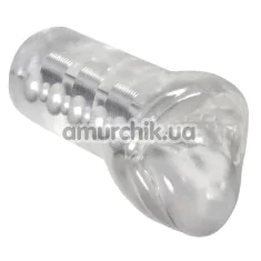 Симулятор орального секса Zero Tolerance Mouth Full Stroker, прозрачный - Фото №1