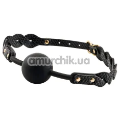 Кляп Guilty Pleasure Moonlight Braided Mouthgag, черный - Фото №1