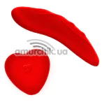 Клиторальный вибратор Toy Joy Divine The Sensual Panty Pleaser, красный - Фото №1