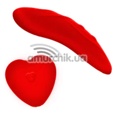 Клиторальный вибратор Toy Joy Divine The Sensual Panty Pleaser, красный - Фото №1